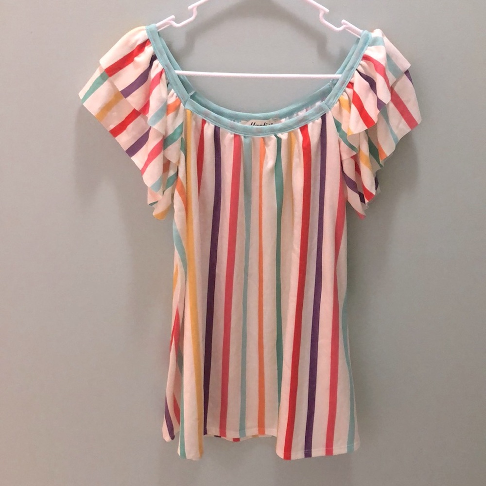Boutique purchased Haptics by Holly Harper striped shirt. Size xl.